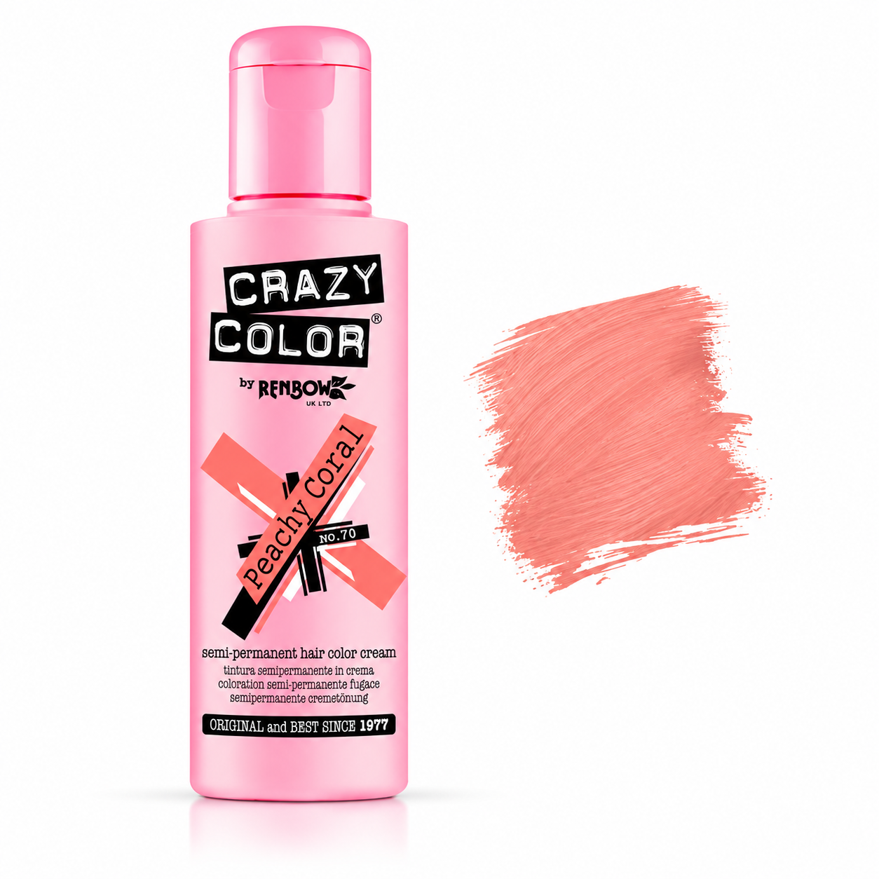Peachy Coral no.70 - CRAZY COLOR