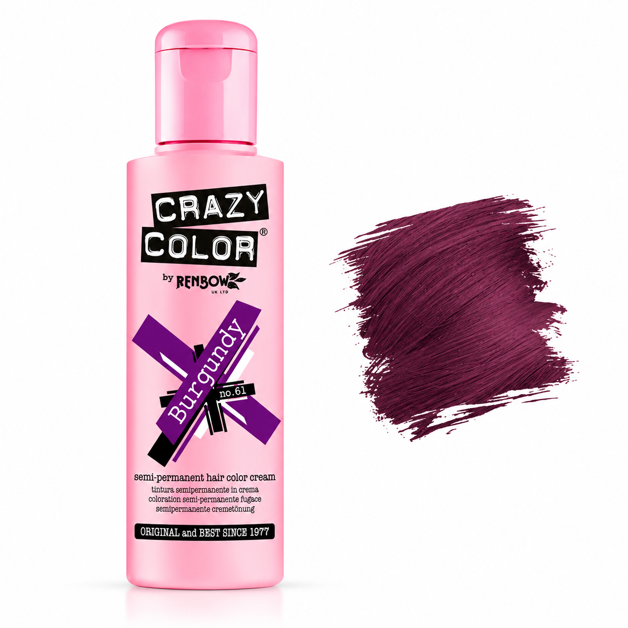 Burgundy no.61 - CRAZY COLOR