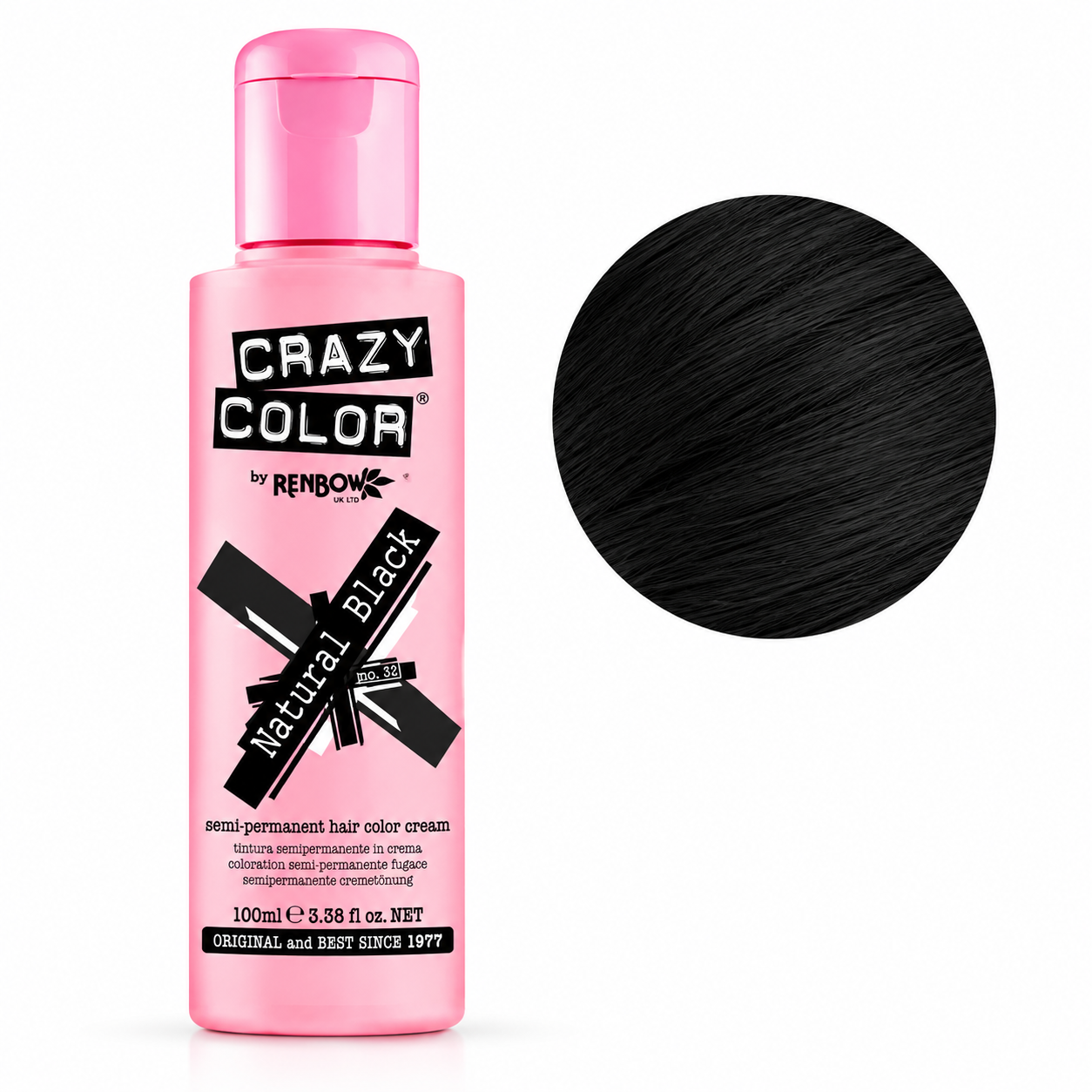 Natural Black no.32 - CRAZY COLOR