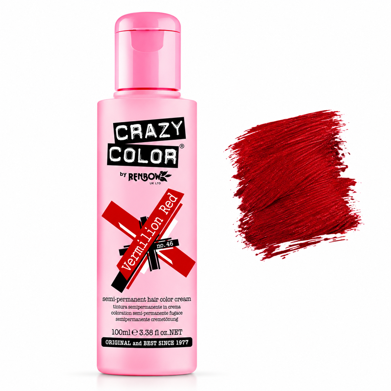 Vermillion Red no.40 - CRAZY COLOR