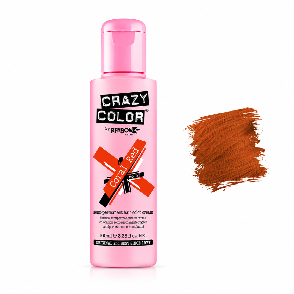 Coral Red no.57 - CRAZY COLOR