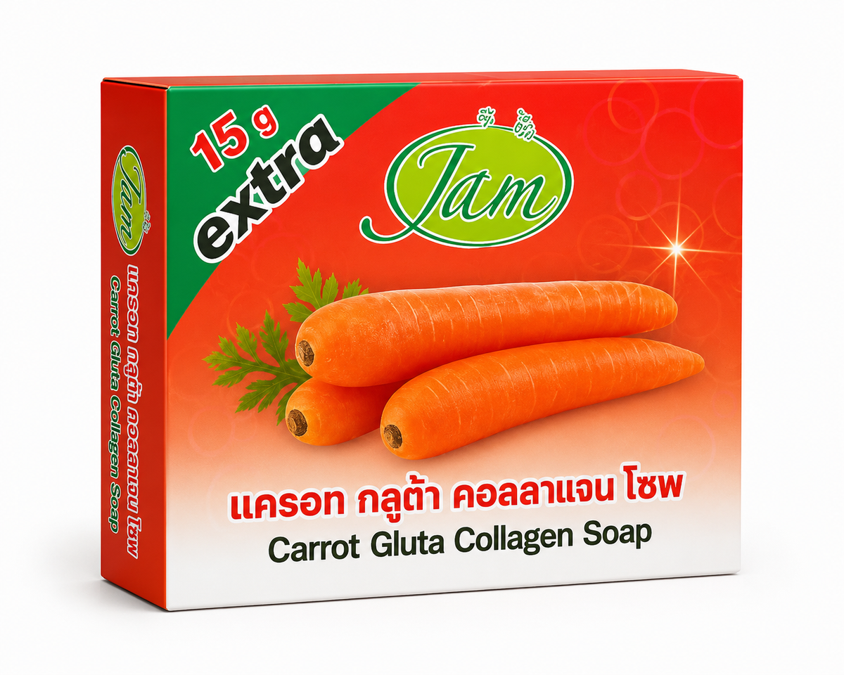 Savon CARROT GLUTA COLLAGEN - JAM