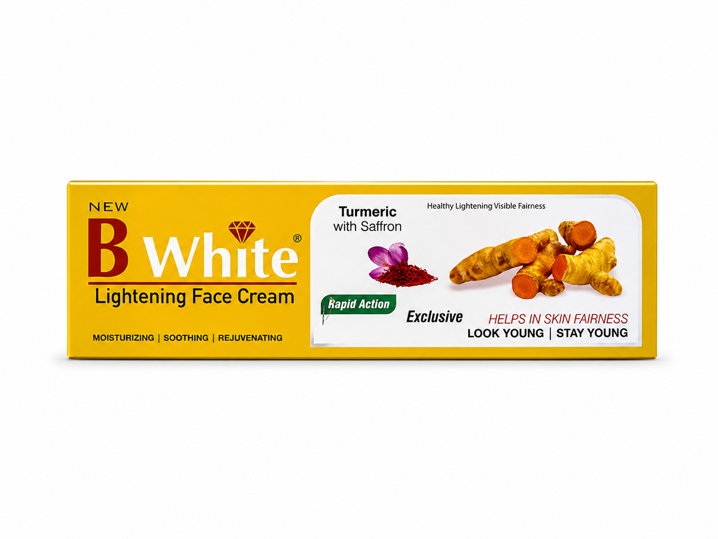 Creme Visage Curcuma 50g - B WHITE