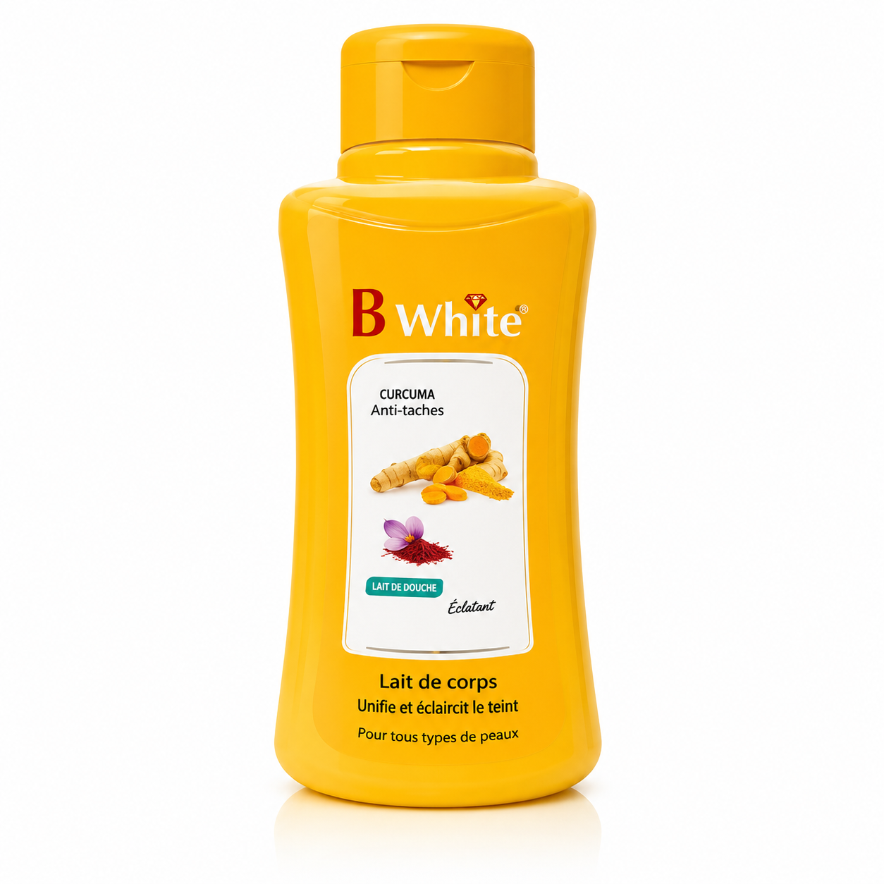 Lait Corporelle Curcuma 500ml - B WHITE