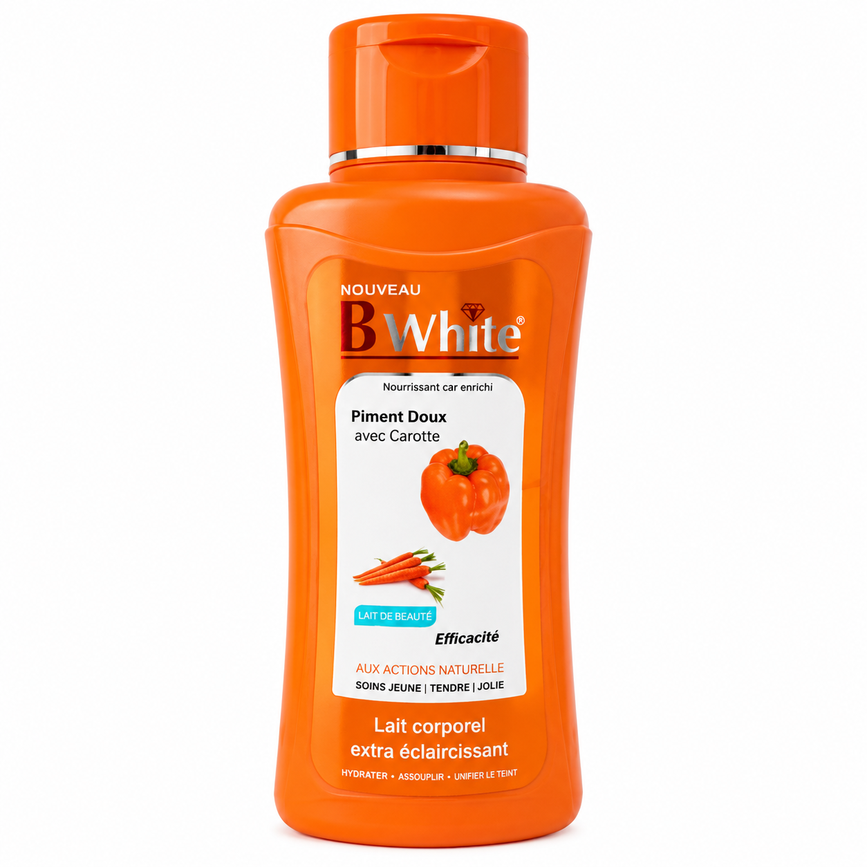 Lait Corporel Piment Doux 500ml - B WHITE