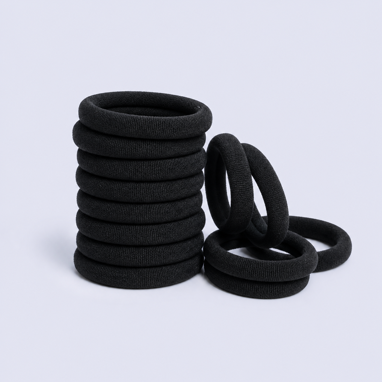 CRAZY POUSS – Lot De 12 Elastiques Striés – XS