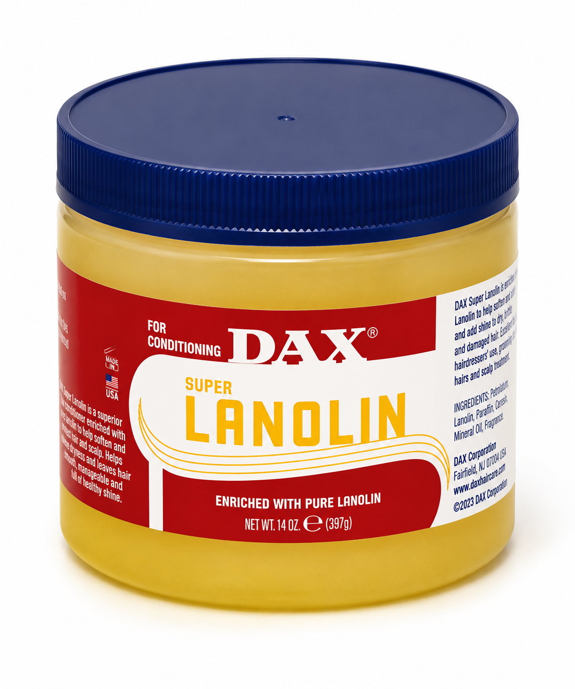 Pommade Hair Conditioner 100% Pure Lanolin 397g - DAX