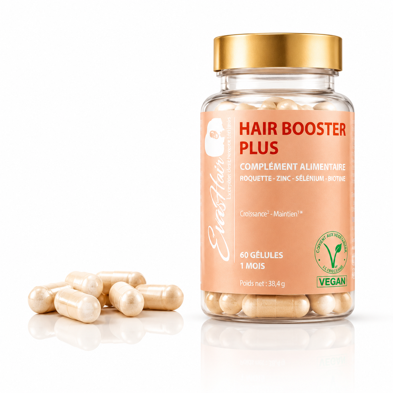 Complément Alimentaire HAIR BOOSTER PLUS - EVASHAIR