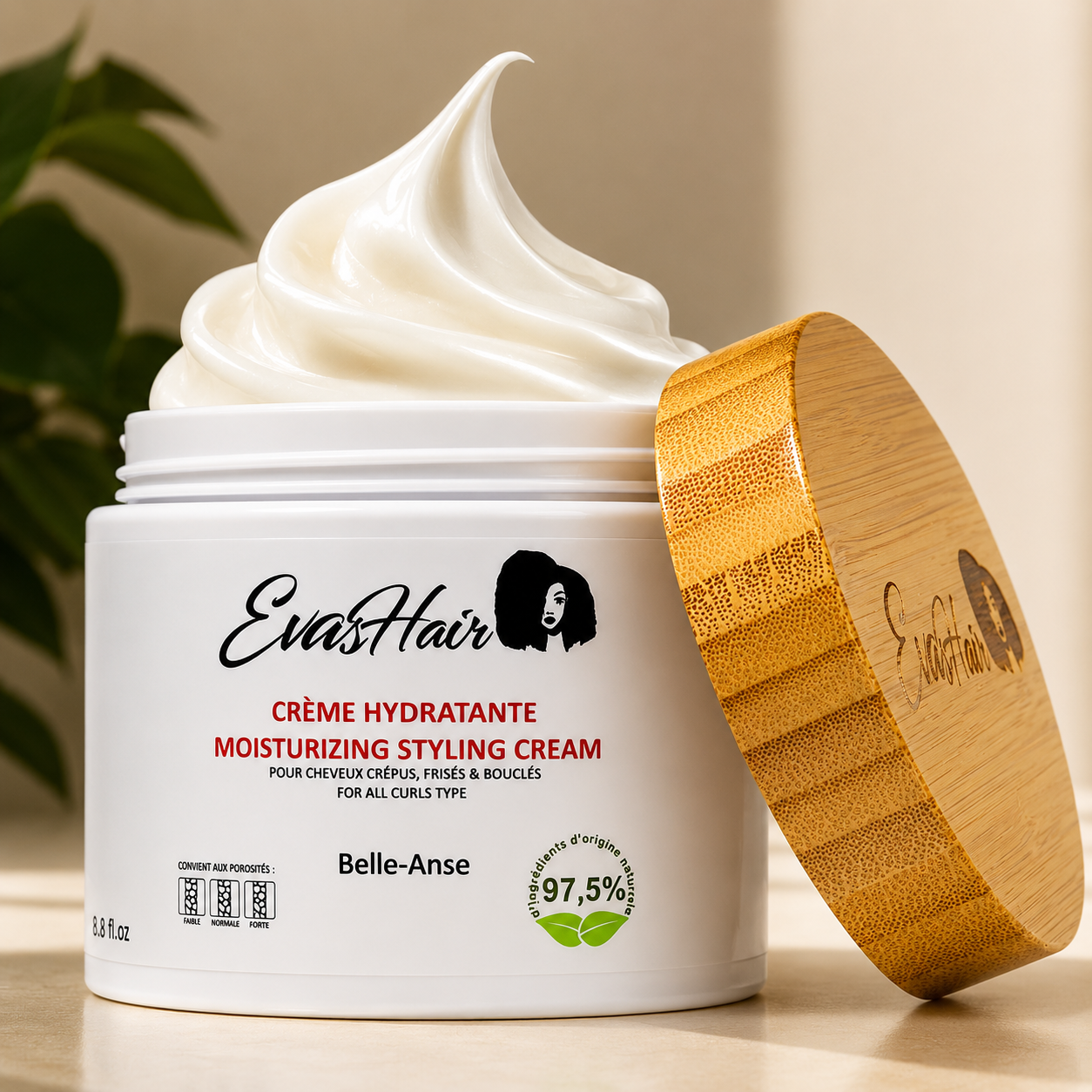 Creme Hydratante Belle-Anse 500ml - EVASHAIR
