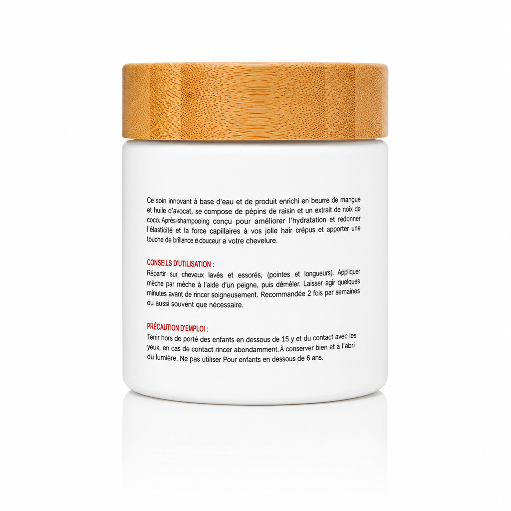Crème Hydratante Belle-Anse 250ml - EVASHAIR