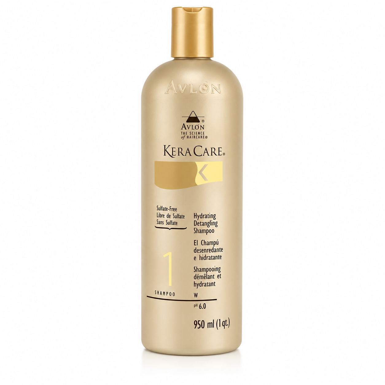 Shampoing Hydratant Démêlant 950ml - KERACARE