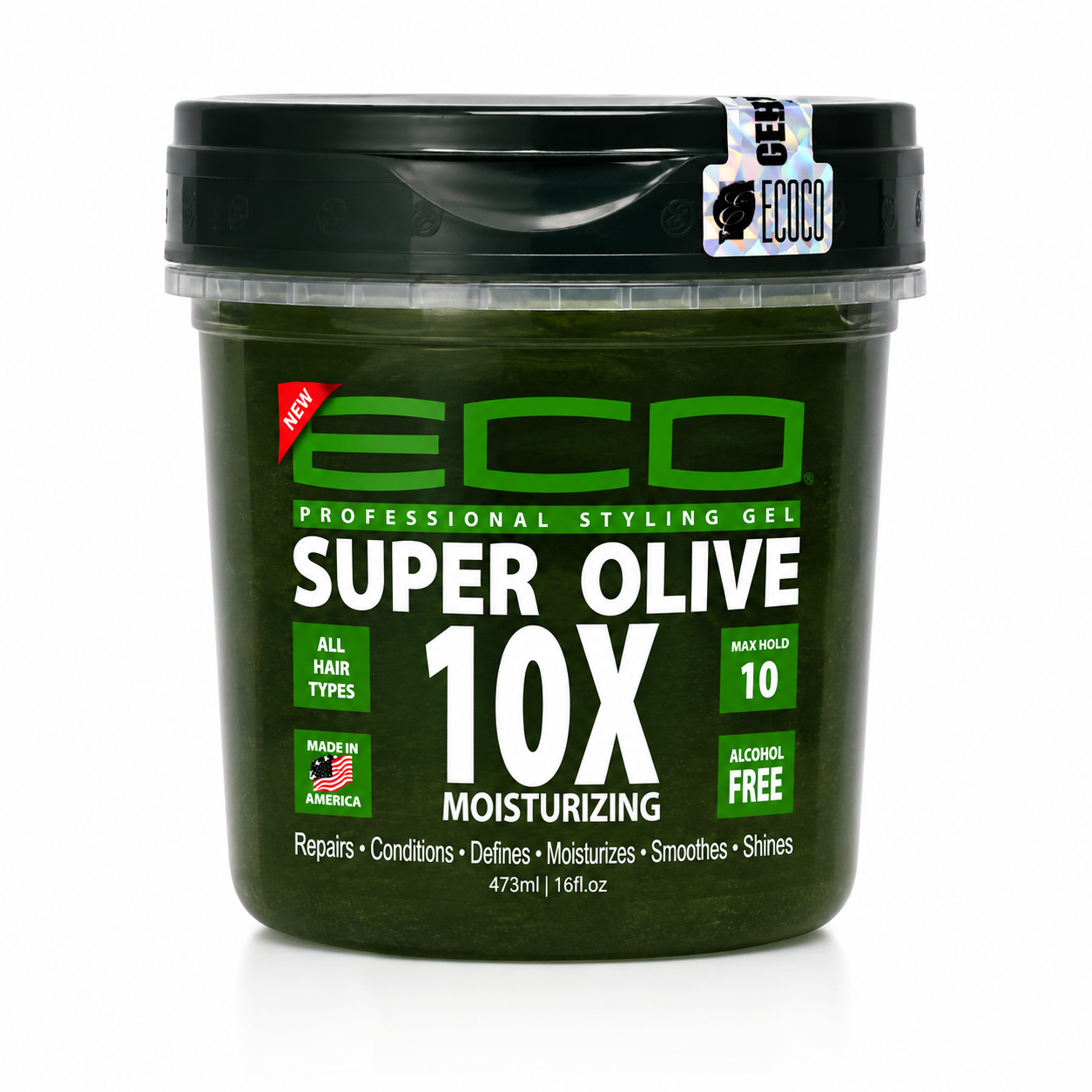 Gel à Super Olive 10x 473ml - ECO STYLER
