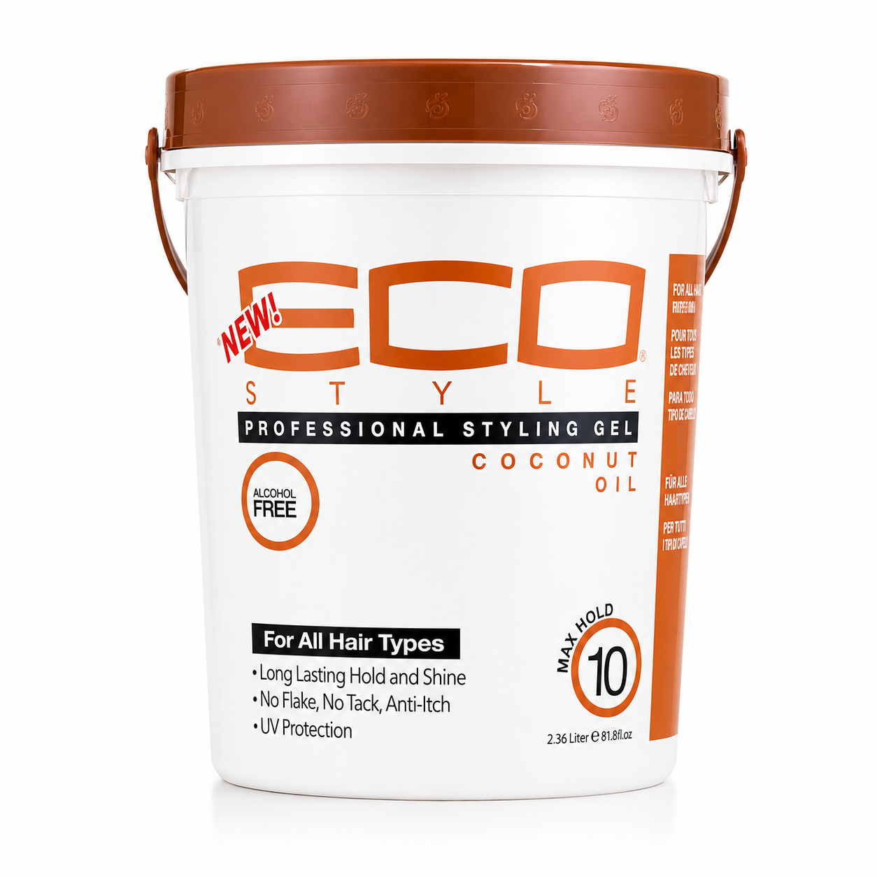 Gel à l'Huile de Coco 2,36L - ECO STYLER
