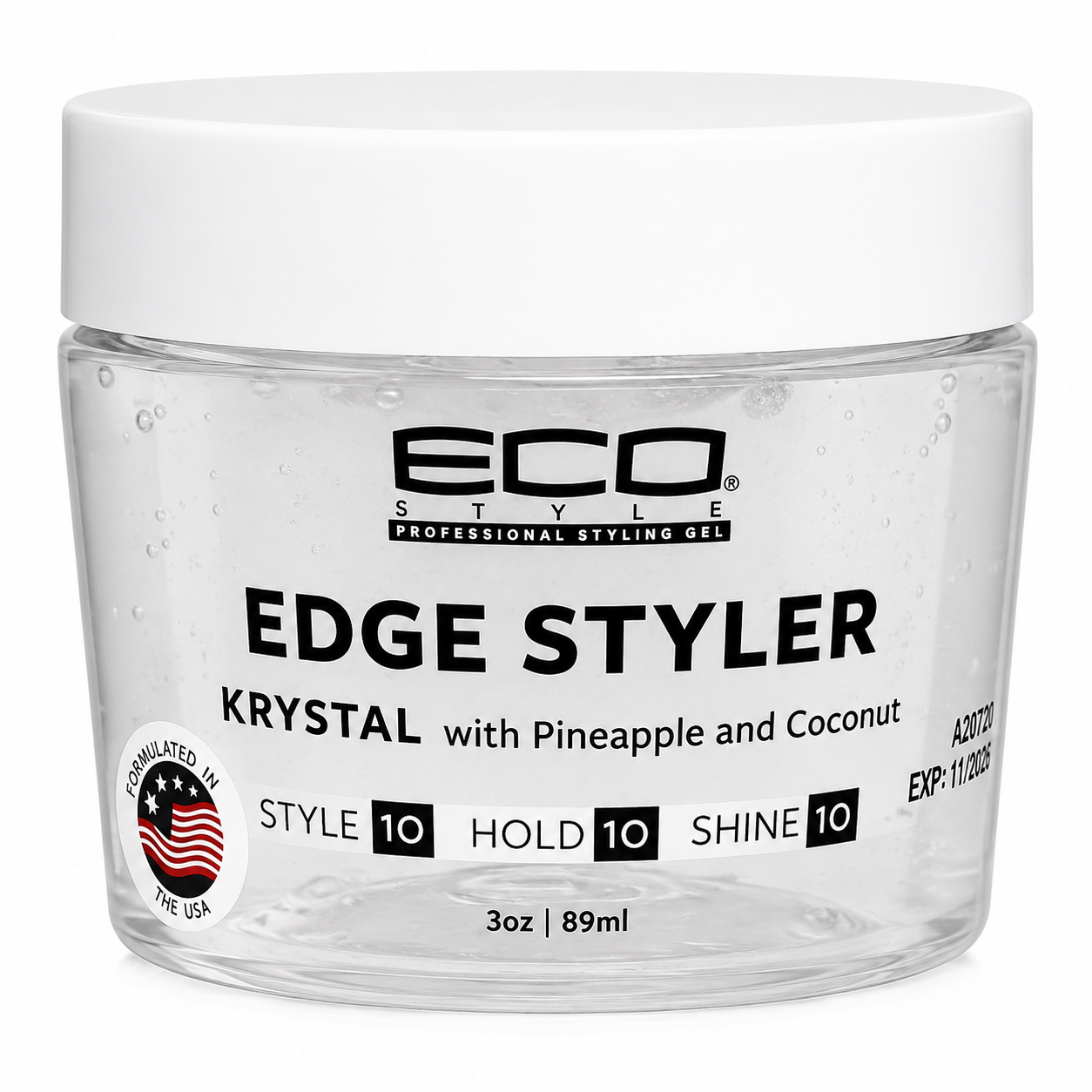 Cire Coiffante à l'Ananas/Coco EDGE STYLER 89ml - ECO STYLER