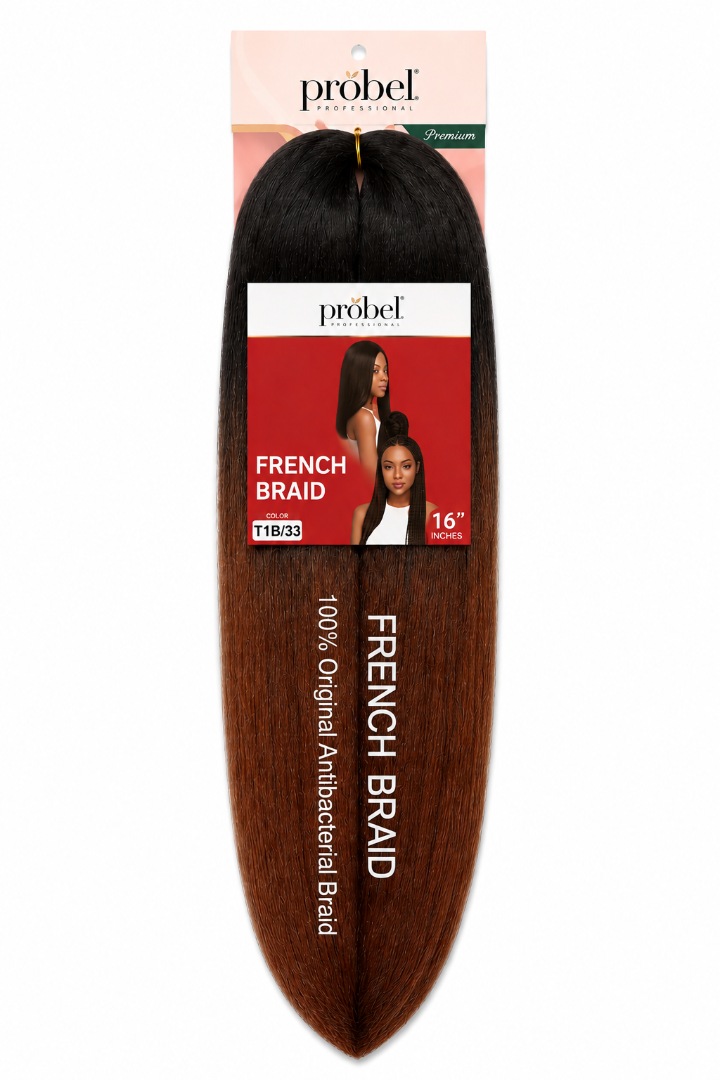 French Braid 16" Couleur T1B/33 - PROBEL