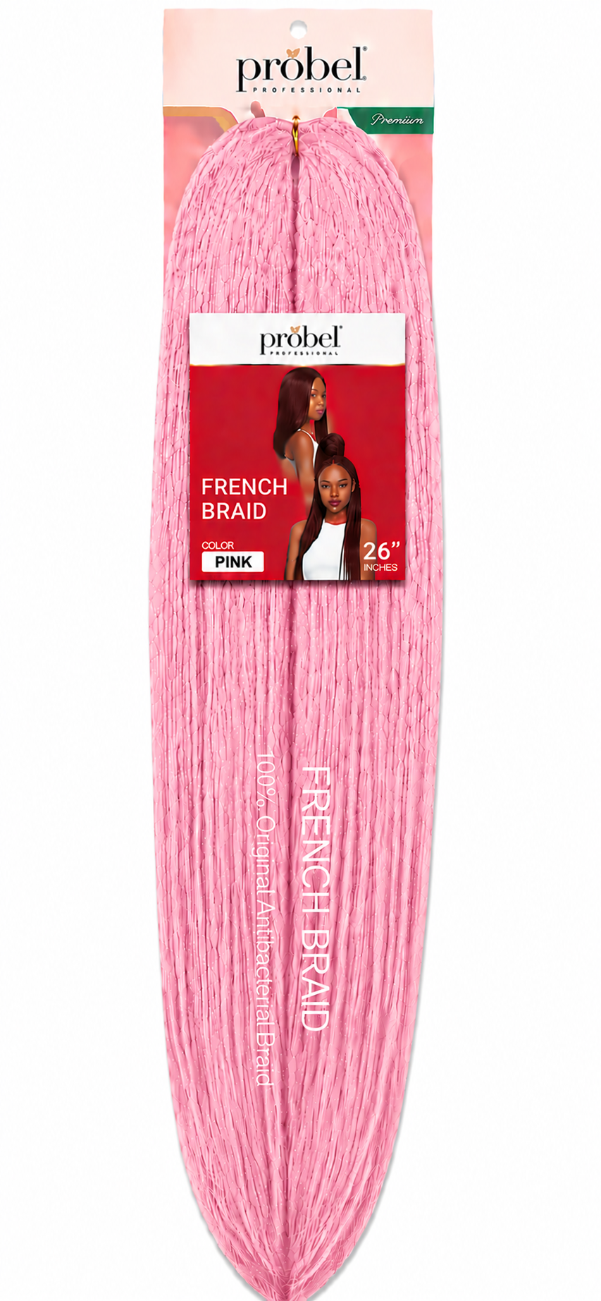French Braid 26" Couleur PINK - PROBEL