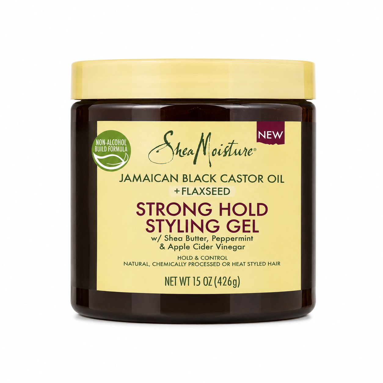 Gel Coiffant Strong Hold Styling Gel JAMAICAN BLACK CASTOR OIL 426g - SHEA MOISTURE