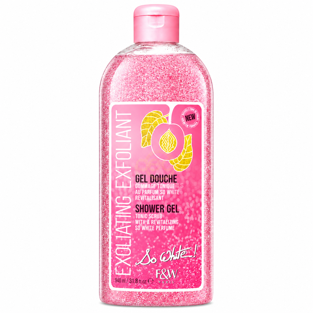 Gel Douche Gommage Tonique 940ml - FAIR & WHITE