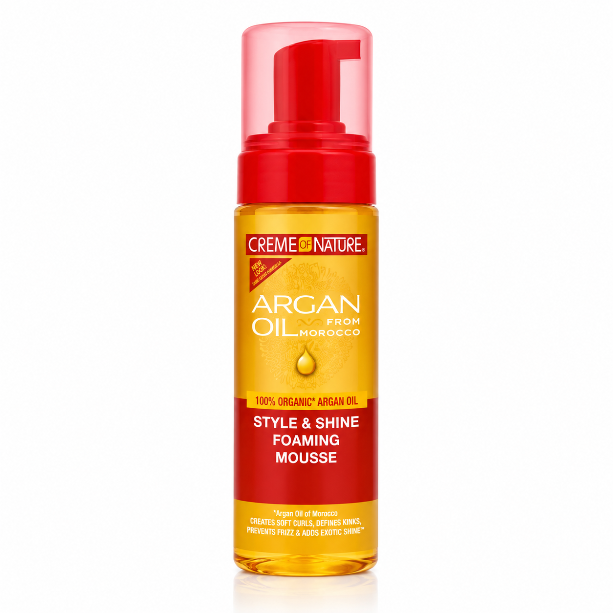 Mousse Coiffante à l’Huile d’Argan 207ml - CREME OF NATURE