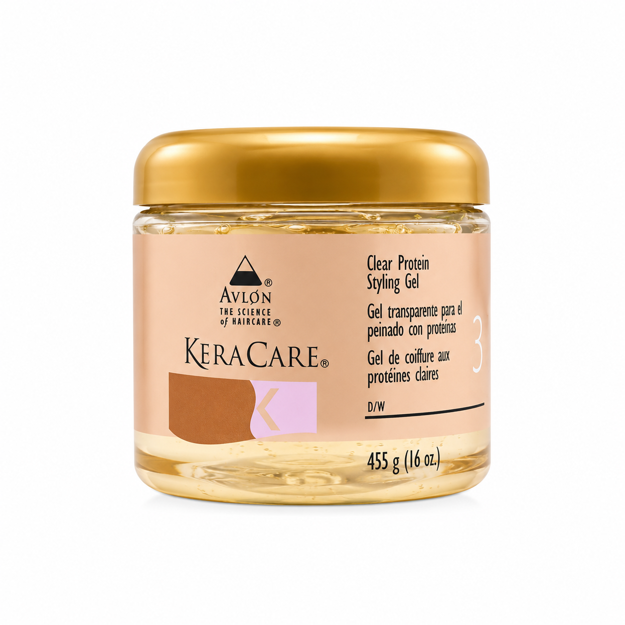 Gel Transparent CLEAR PROTEIN 455g - KERACARE