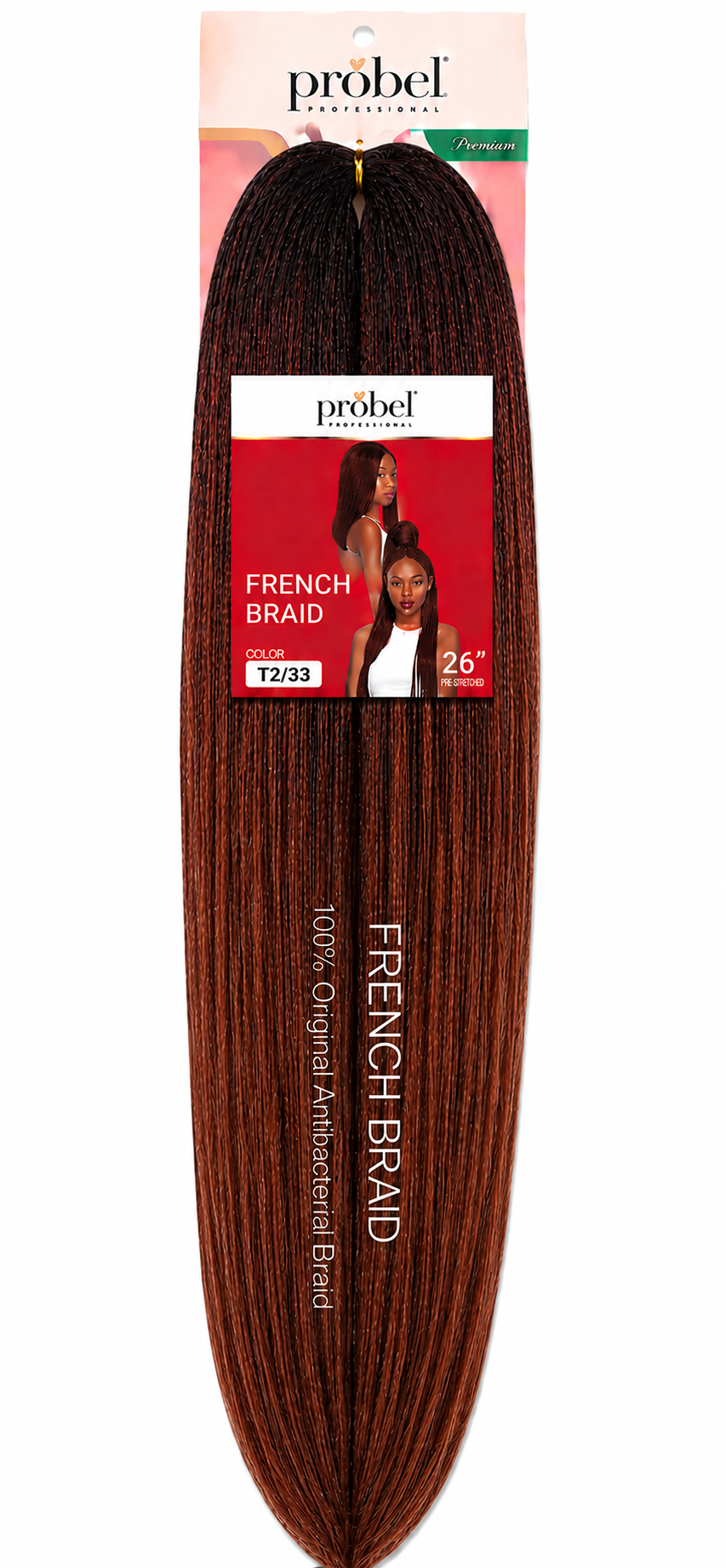 French Braid 26" Couleur T1B/33 - PROBEL