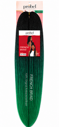 French Braid 26" Couleur T1B/Green - PROBEL