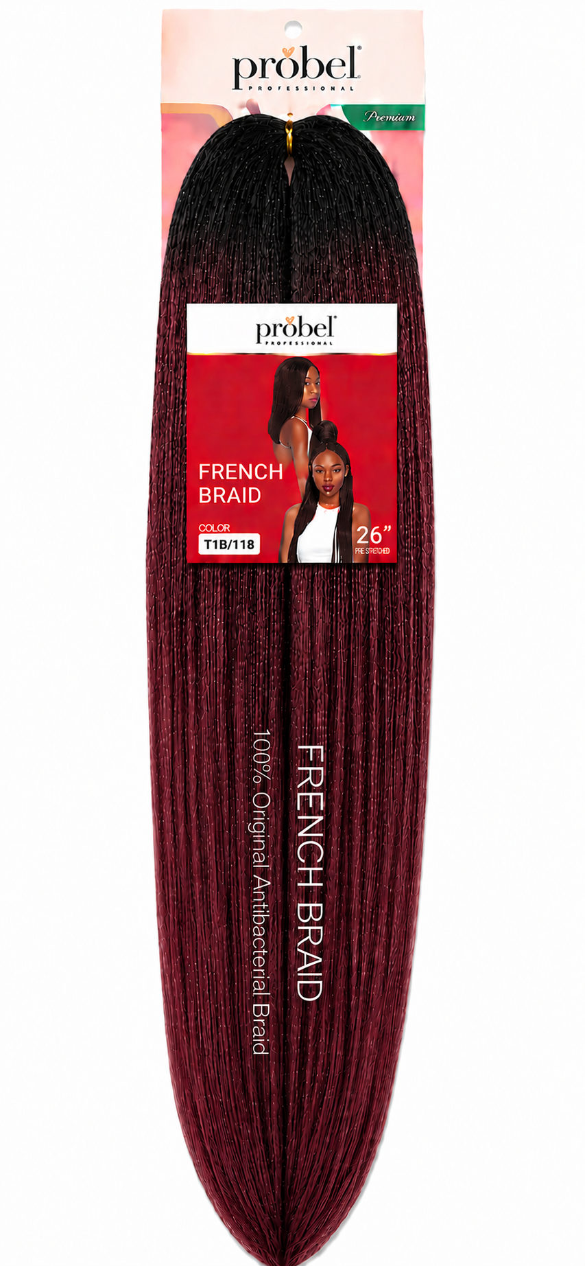 French Braid 26" Couleur T1B/118 - PROBEL