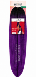 French Braid 26" Couleur T1B/PURPLE - PROBEL