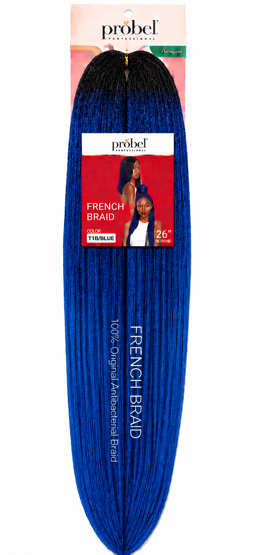 French Braid 26" Couleur T1B/BLUE - PROBEL