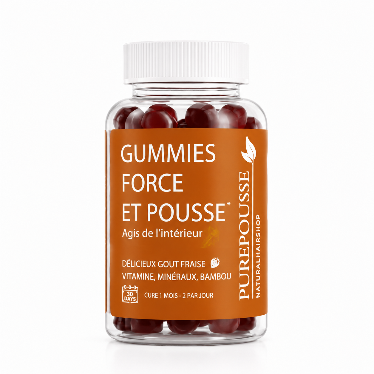 Gummies Pousse Cheveux (CURE 1 MOIS) - PURE POUSSE
