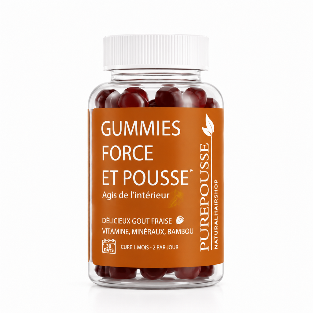 Gummies Pousse Cheveux (CURE 1 MOIS) - PURE POUSSE