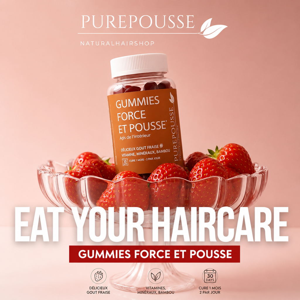 Gummies Pousse Cheveux (CURE 1 MOIS) - PURE POUSSE