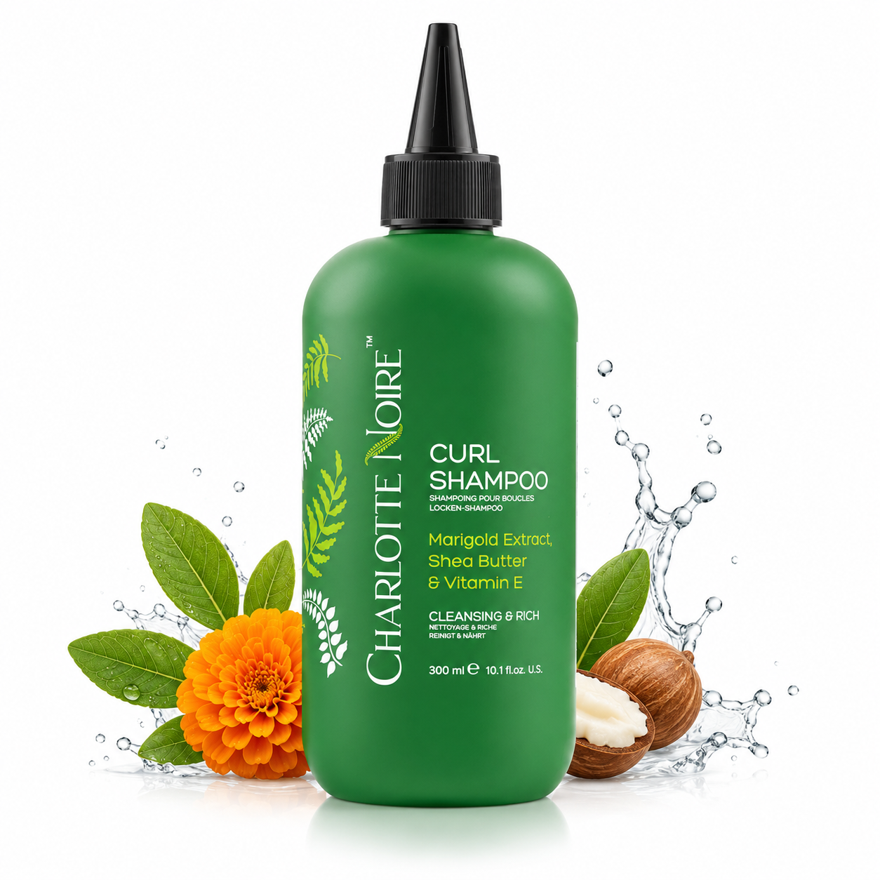 Curl Shampoo 300ml - CHARLOTTE NOIRE