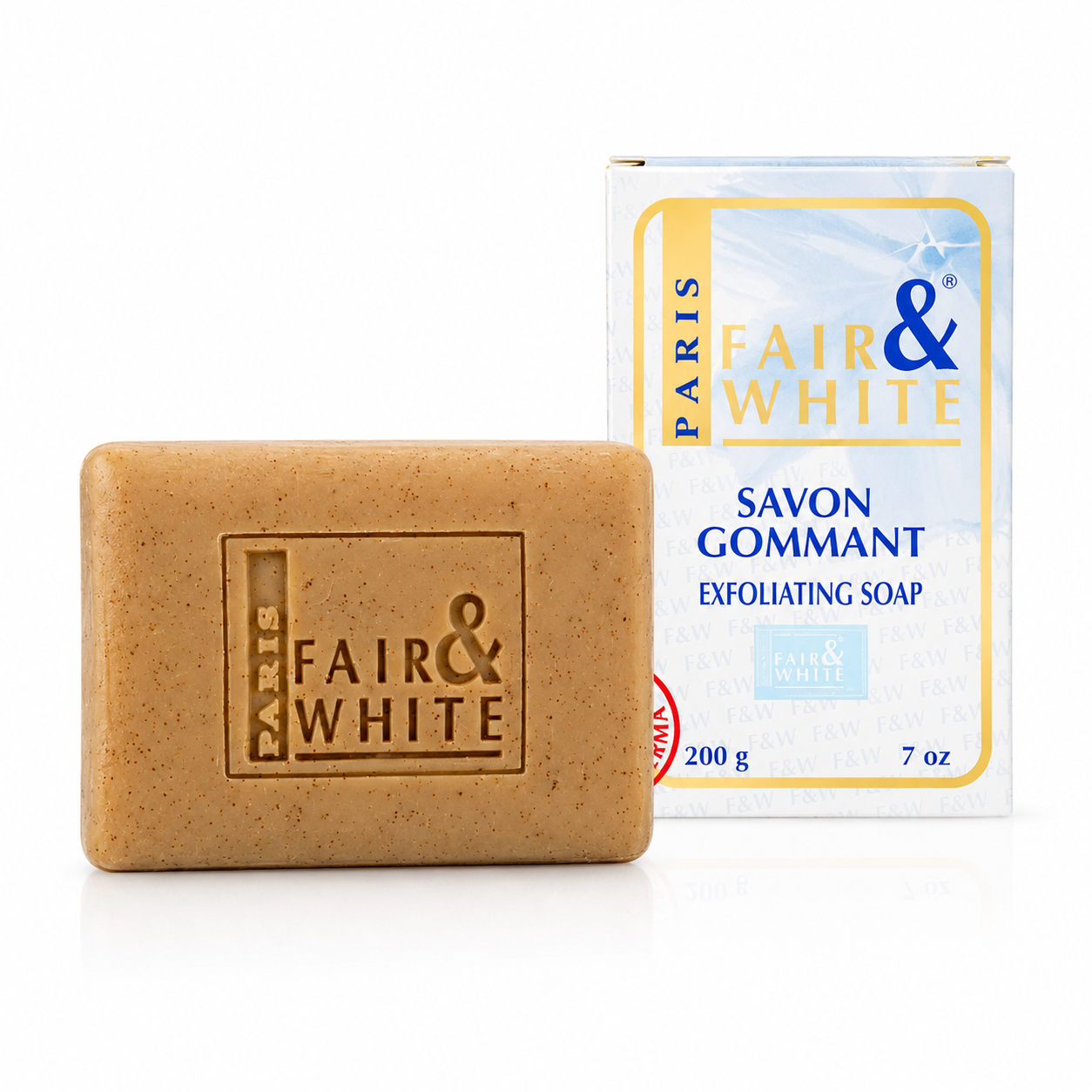 FAIR & WHITE – Savon gommant 200g