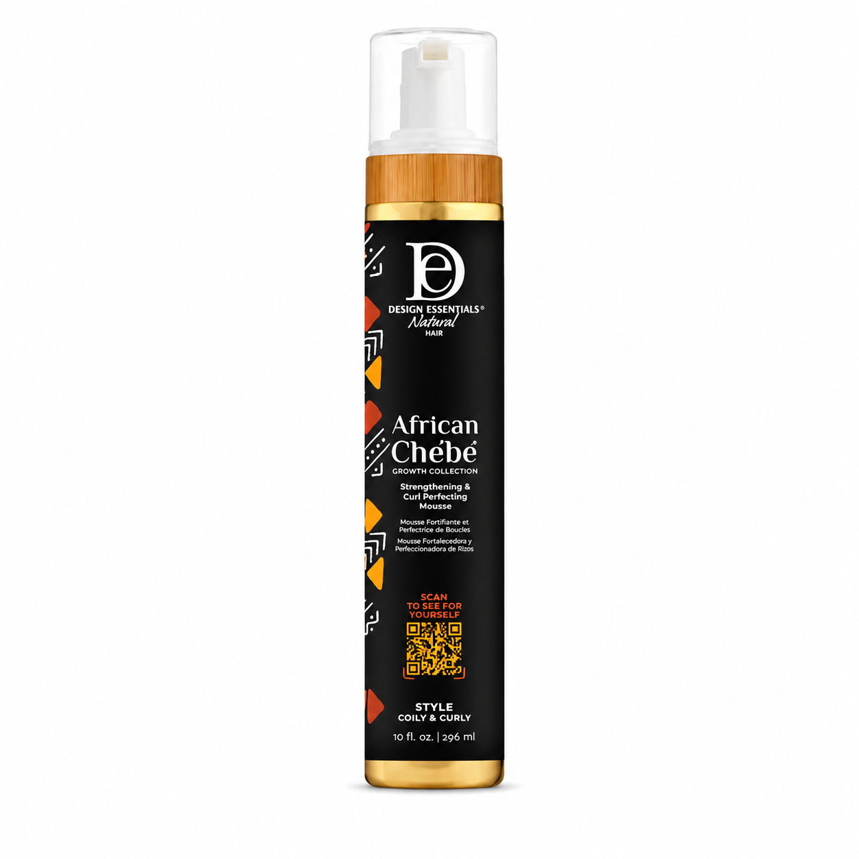 Mousse Coiffante Définissante pour Boucles au Chébé - DESIGN ESSENTIALS