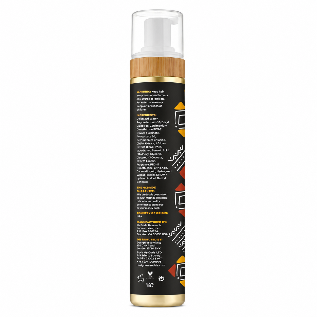 Mousse Coiffante Définissante pour Boucles au Chébé - DESIGN ESSENTIALS