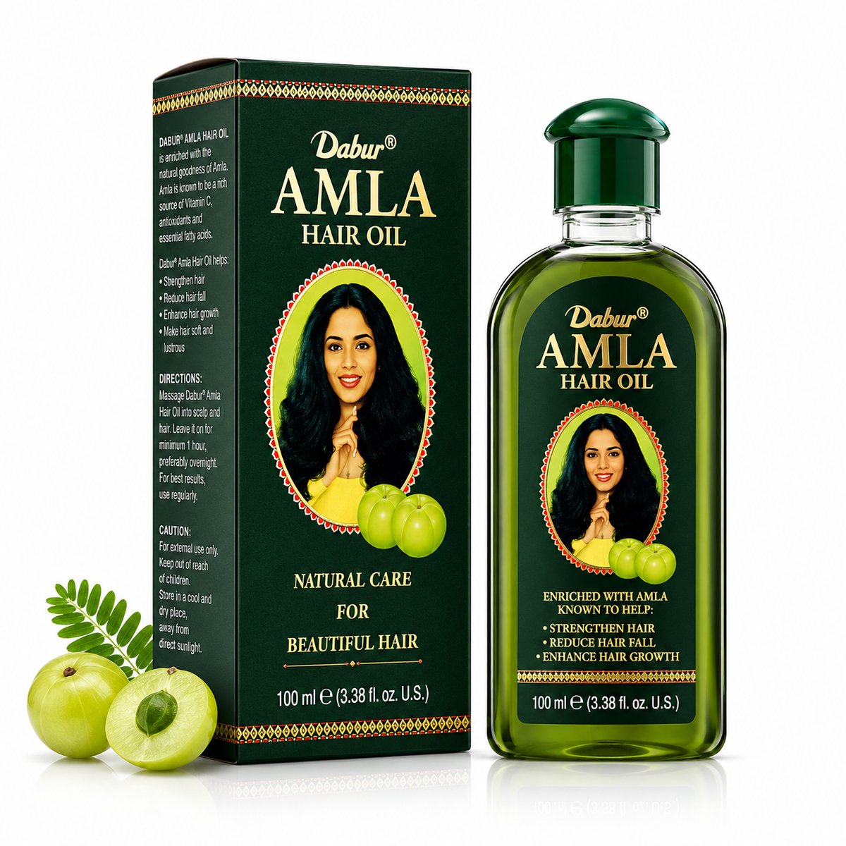 Huile d'Amla 100% PURE 100ml - DABUR