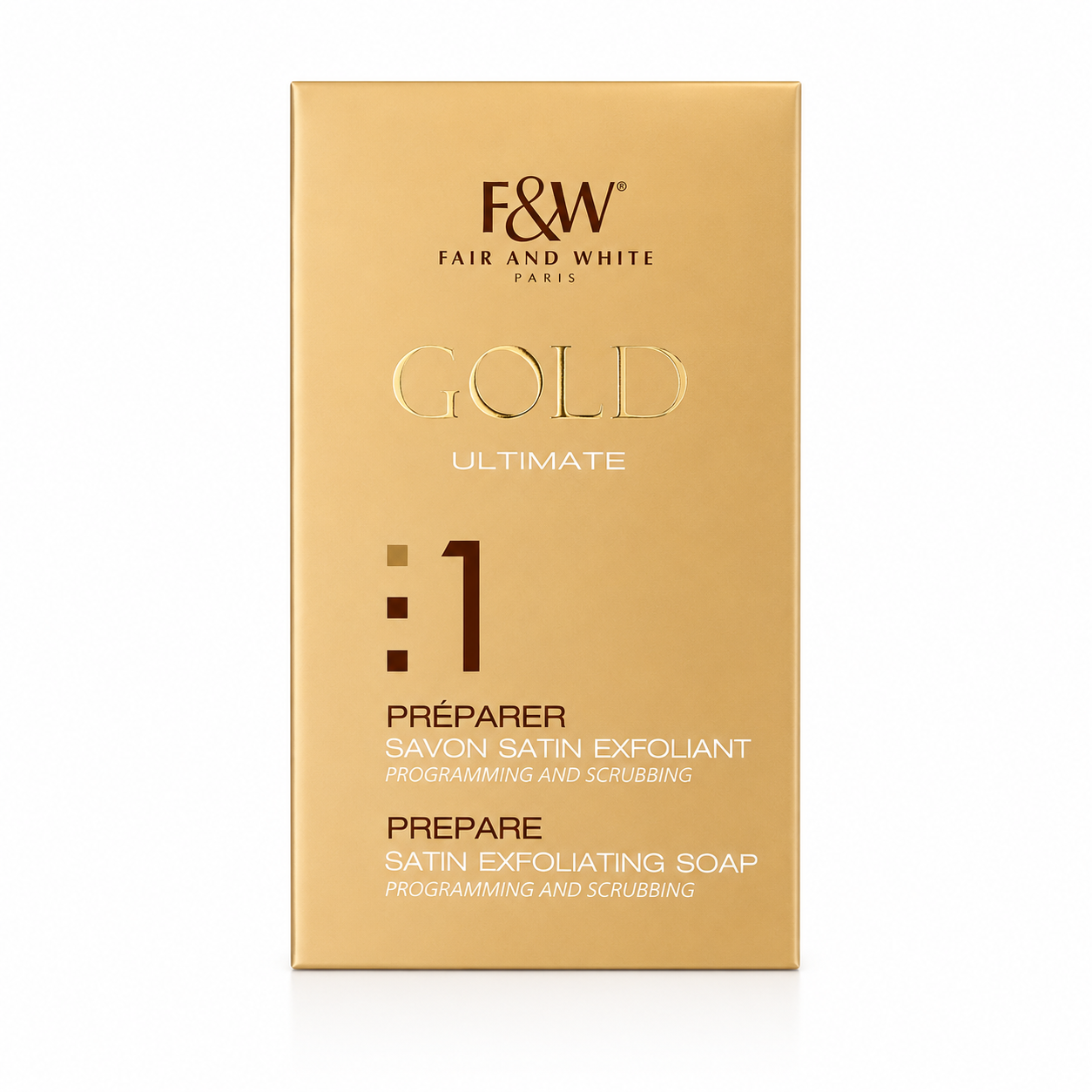 FAIR & WHITE – Savon argan exfoliant 200g