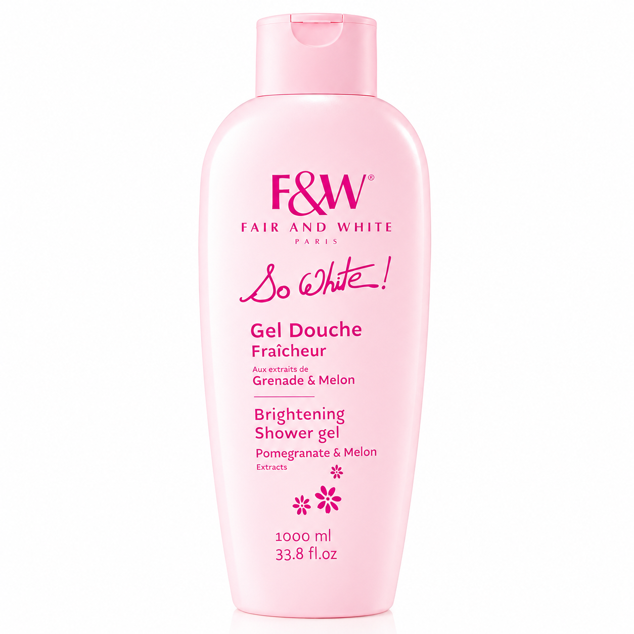 FAIR & WHITE – Gel douche fraîcheur 1000ml