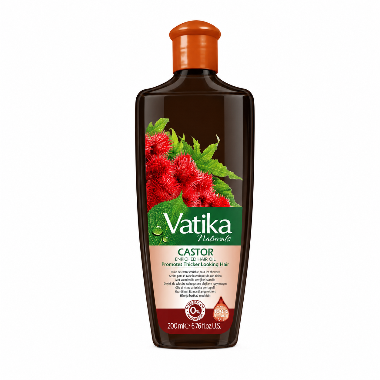 VATIKA – Huile Ricin (Castor Oil) 200ml