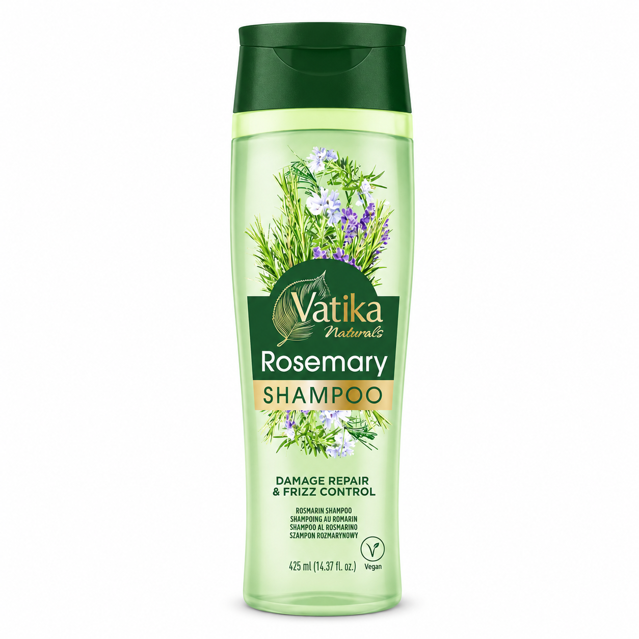 Shampoing Au Romarin 425ml - VATIKA