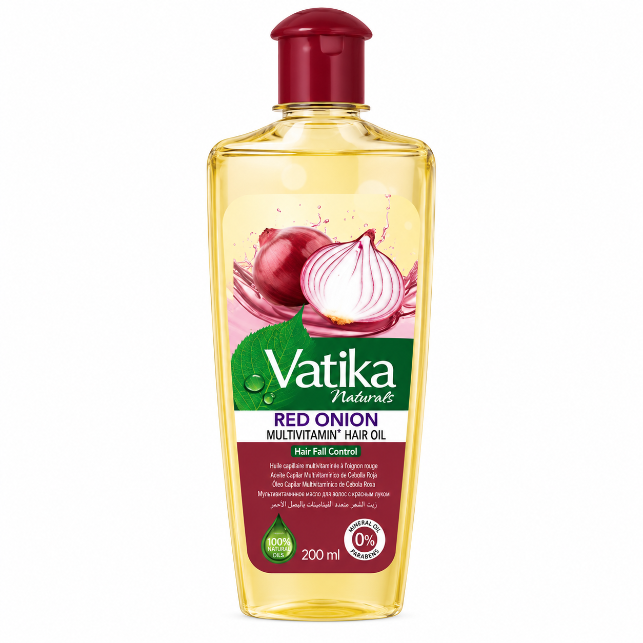 Huile RED ONION 200ml - VATIKA