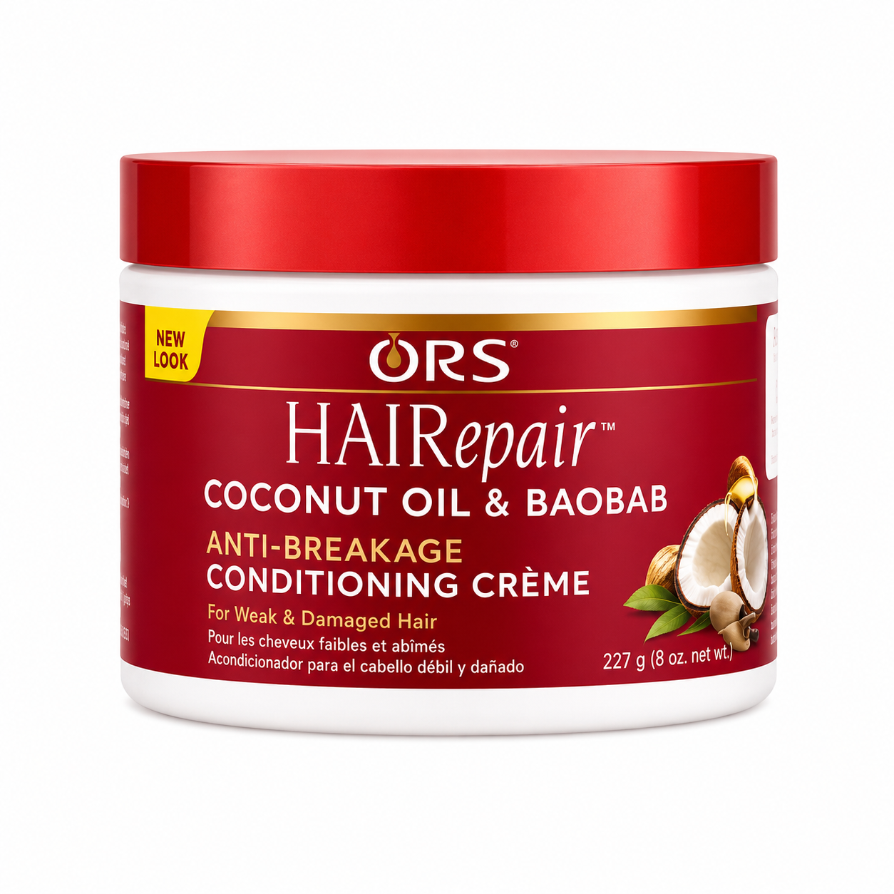 ORS – Hair Repair – Crème Coconut Oil & Baobab Anti Casse