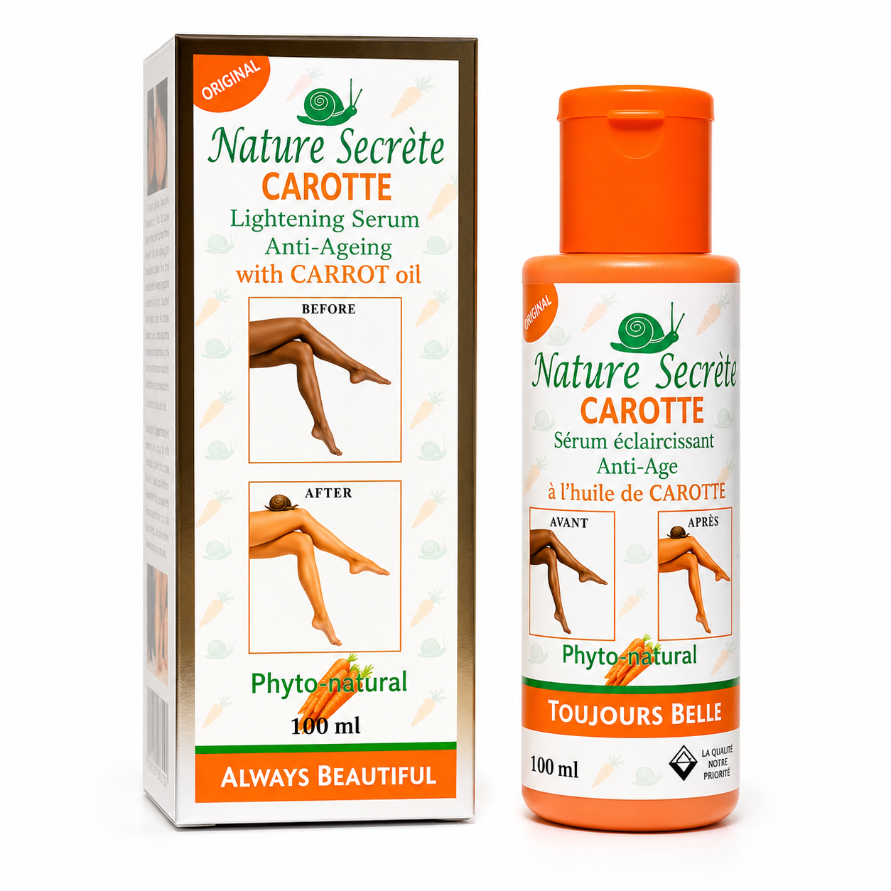 Serum carotte 100ml - NATURE SECRETE