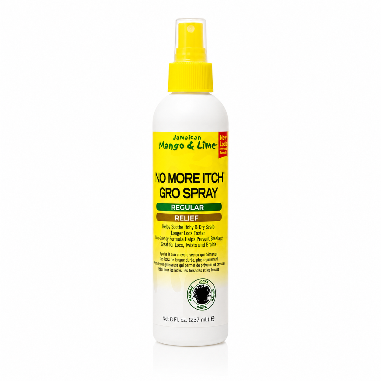 Spray Locks No More Itch GRO REGULAR 237ml - MANGO LIME