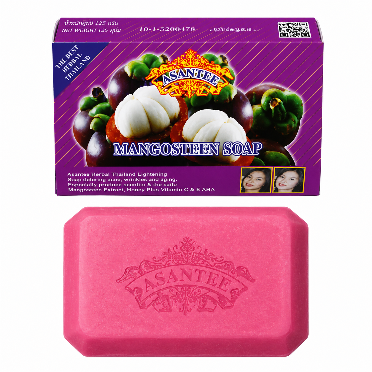 Savon Mangostan 125g - ASANTEE