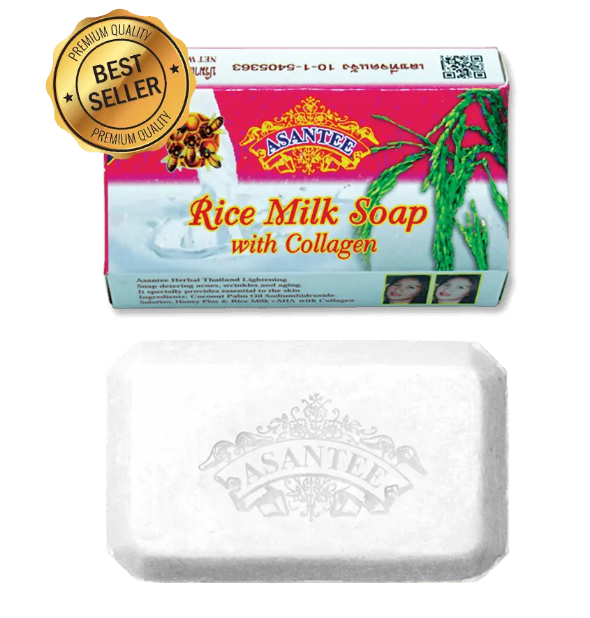 Savon Rice Milk & Collagen - ASANTEE