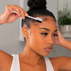 CRAZY POUSS – Brosse Edge 2 en 1 Blanche