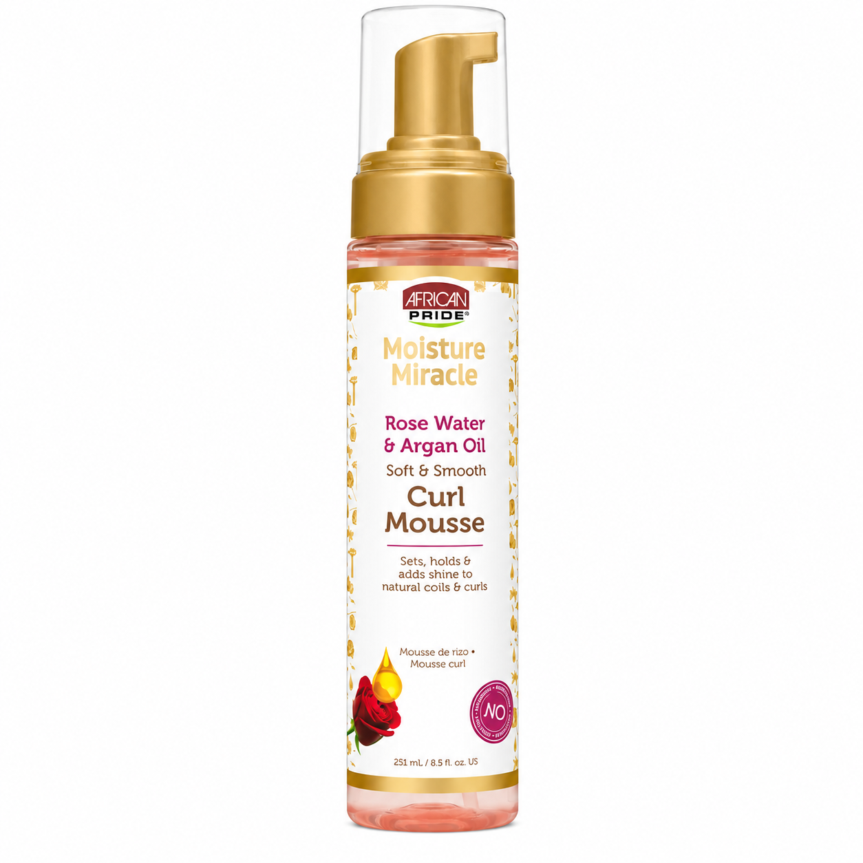 AFRICAN PRIDE MOISTURE MIRACLE – Curl Mousse 251ml