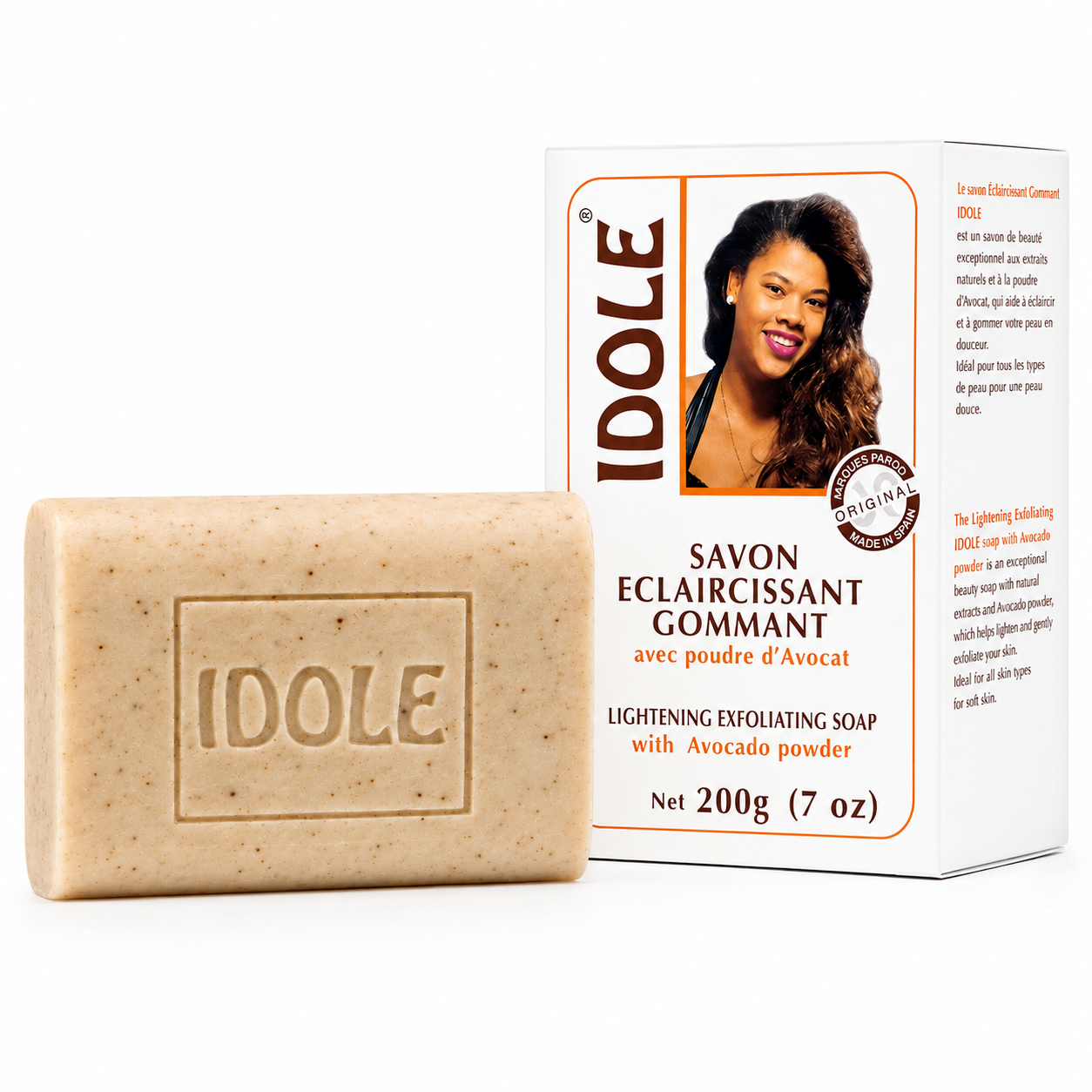 Savon Gommant Poudre d’Avocat 200g - IDOLE